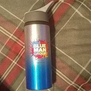 Blue man group water bottle